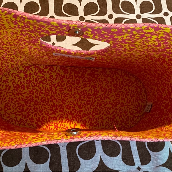 Putu by J. Maclear handbag. Pink Handmade of Natural fiber. EUC - Picture 4 of 12